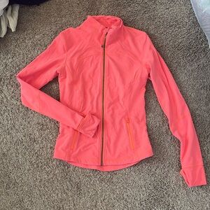 Lululemon coral define jacket! Size 8